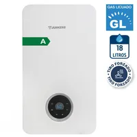 Calefont Gas Licuado 18 Litros Tiro Forzado Microturbina