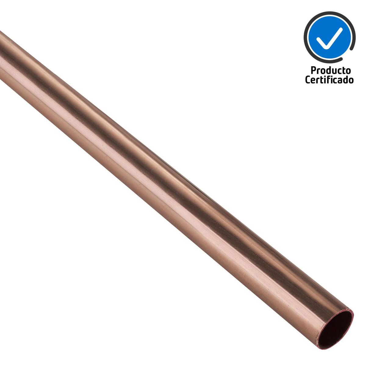 GD COOPER - Cañería M GD Cobre Agua 1/2 "x1 m