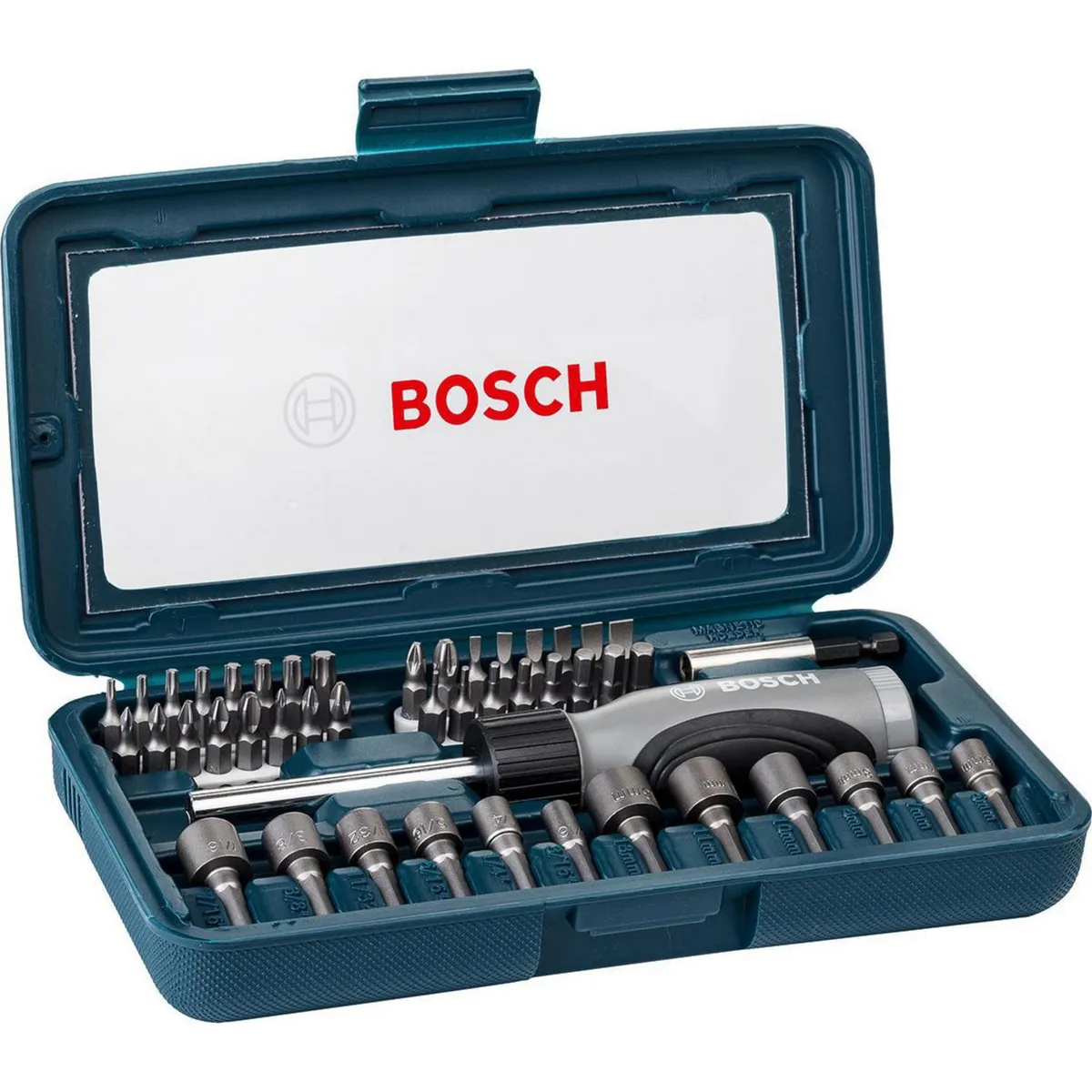 BOSCH - Kit puntas y copas 46 piezas