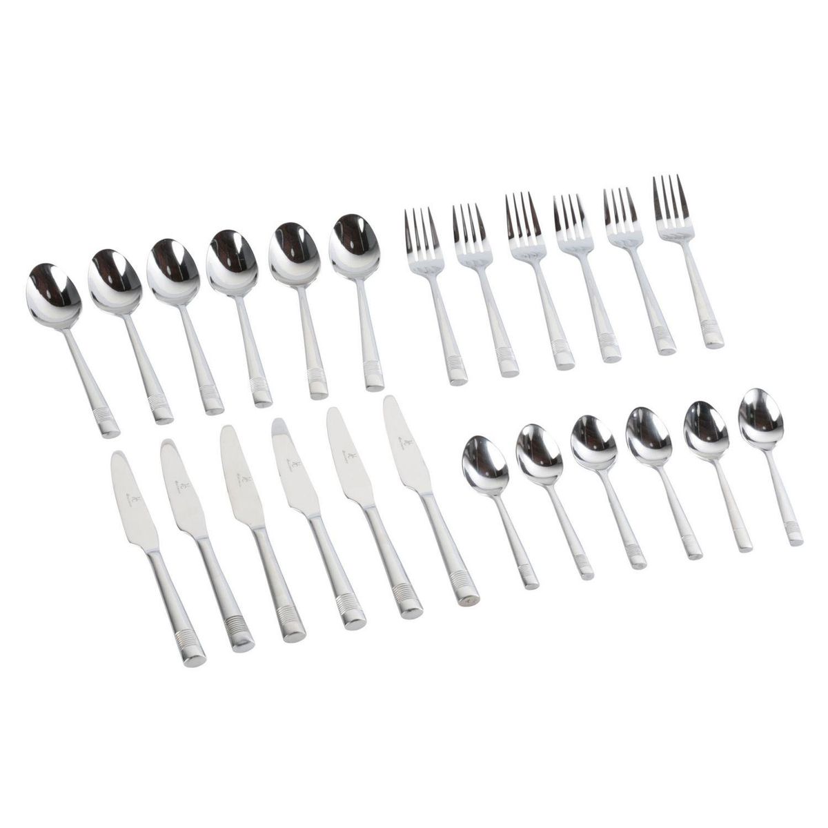 JUST HOME COLLECTION - Cubiertos. Plateado Plateado