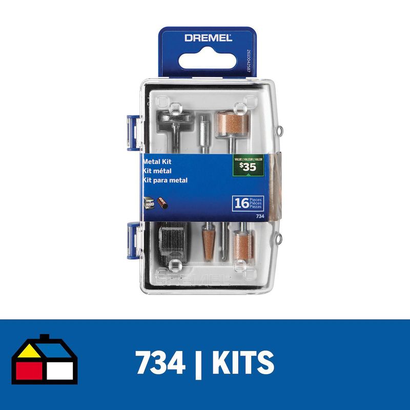 DREMEL - Kit multiuso para metal 16 piezas