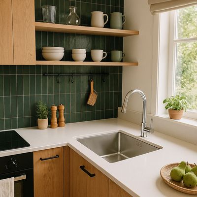 Imagen 2 del producto Lavaplatos Bajo Cubierta 1 Cubeta(s) 38x20x44 cm Acero inoxidable