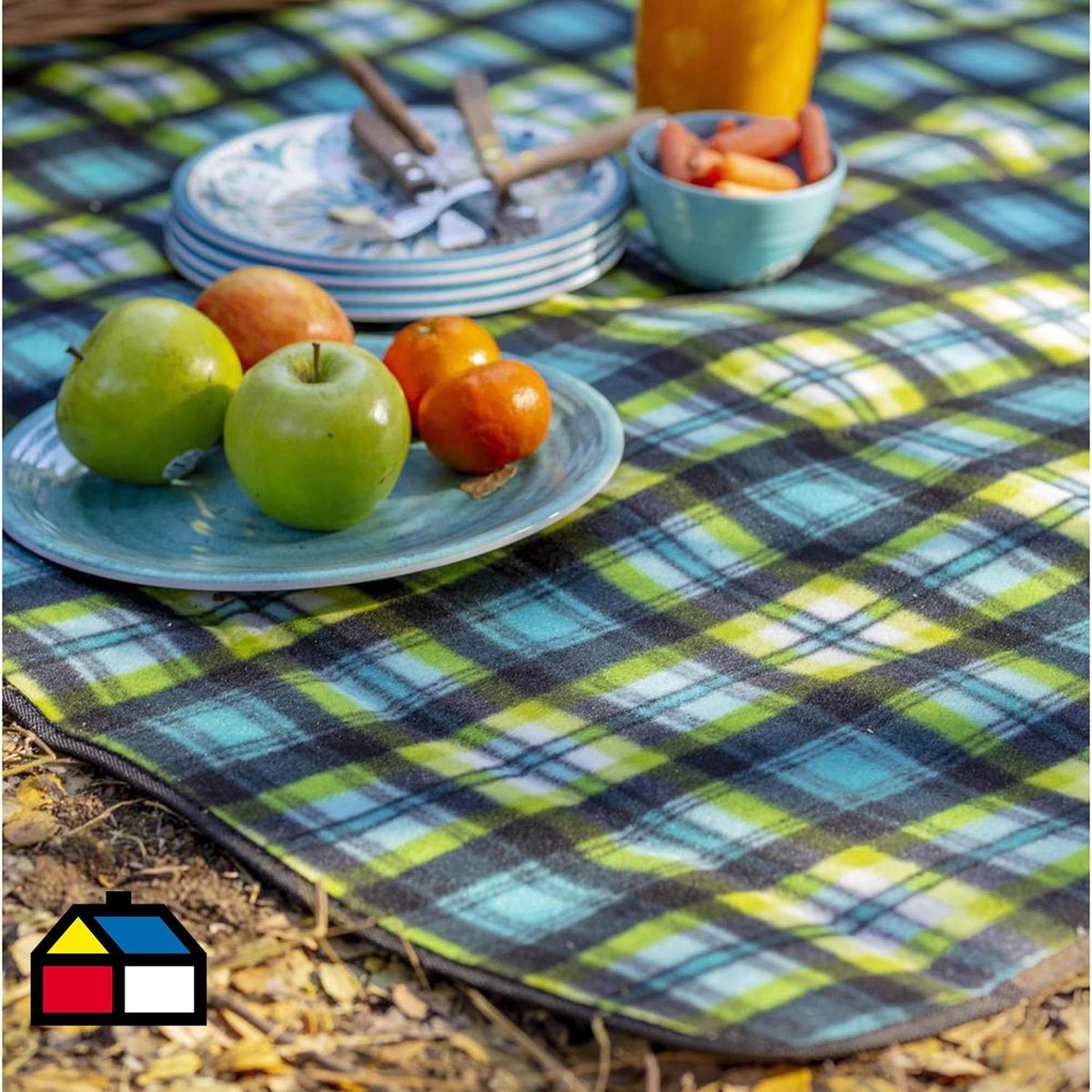 KLIMBER - Mantel de Picnic Rectangular 120x150 cm Surtidos