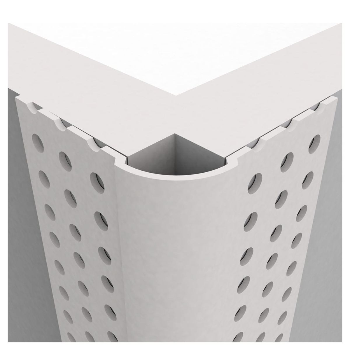 DVP - Perfil yeso cartón redondo 3/4 3 m 16x16 mm