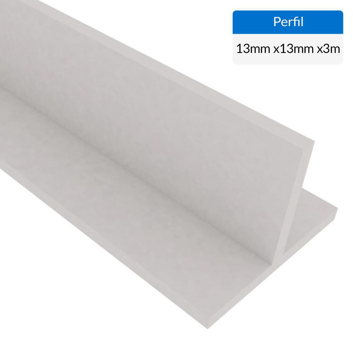 DVP - Perfil T de unión yeso cartón 3 m 13x13 mm