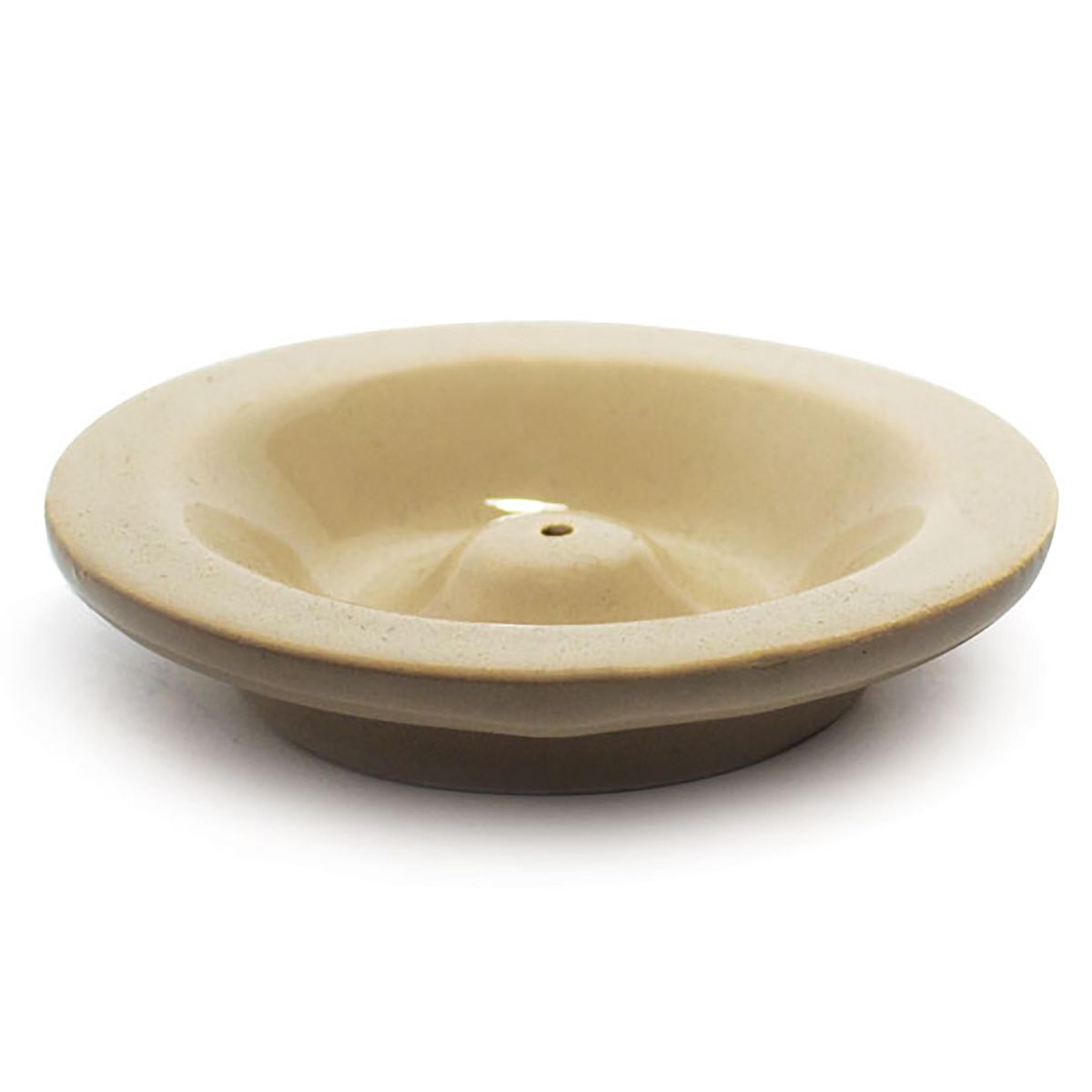 PATAGONIA - Porta incienso cerámica arena