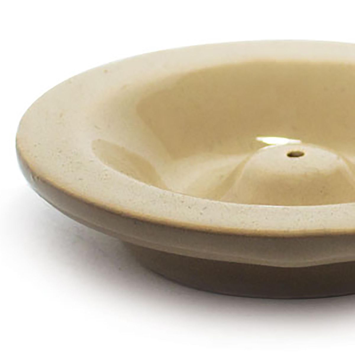 PATAGONIA - Porta incienso cerámica arena