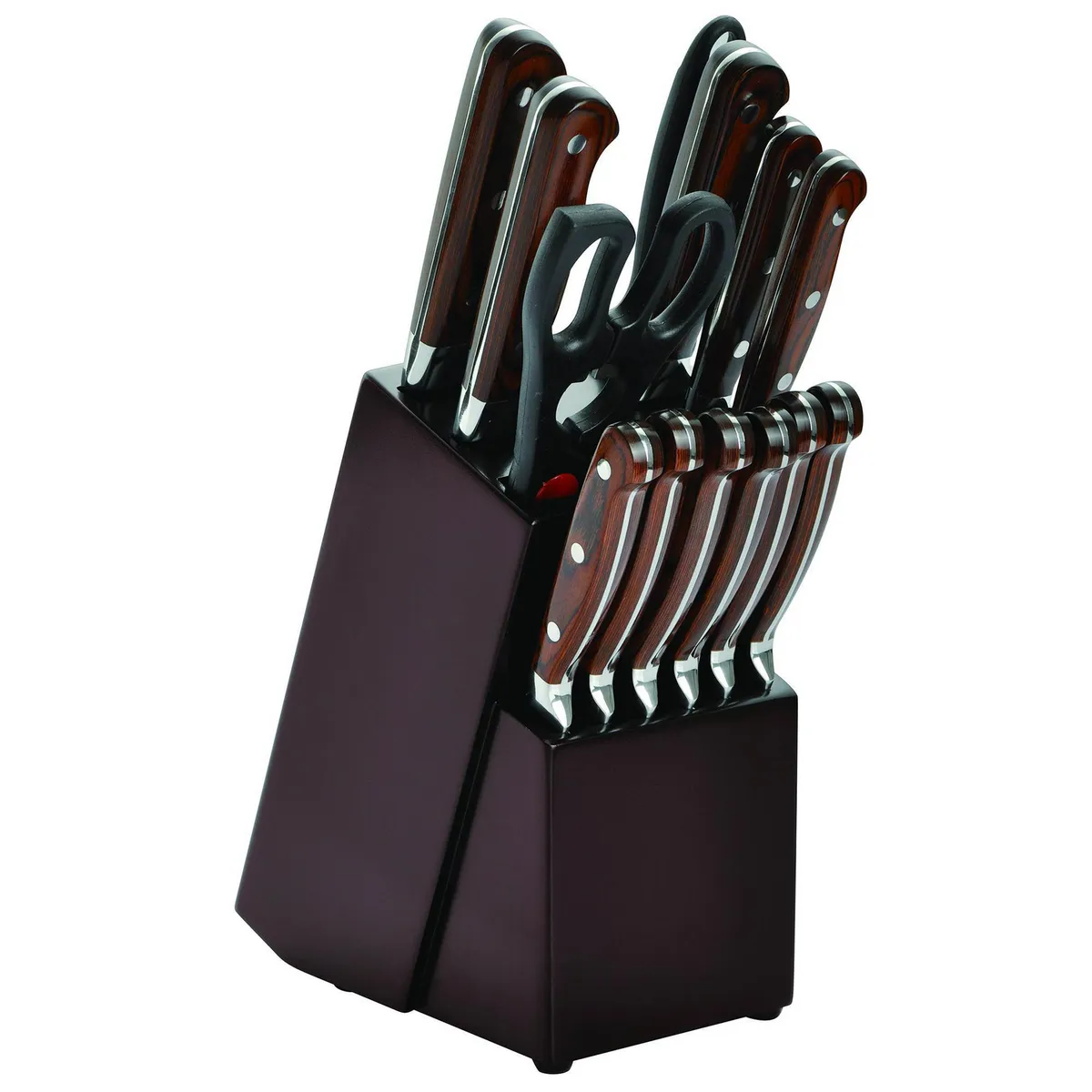 JUST HOME COLLECTION - Set de Cuchillos Just Home Collection Inoxidable con Mangos 14 Unidades