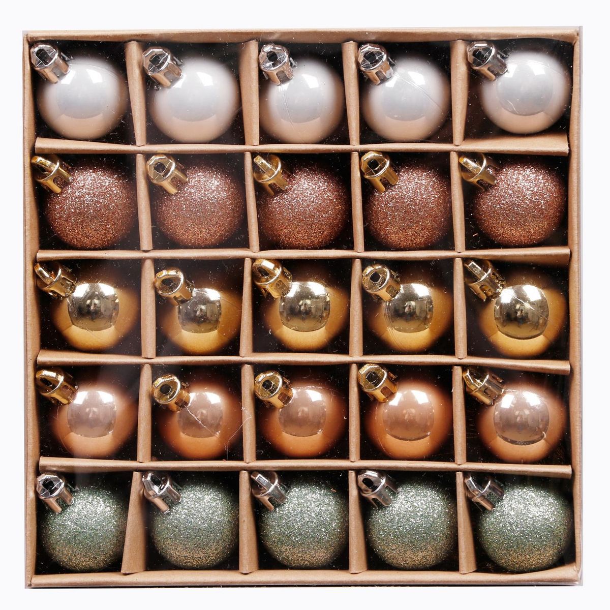 DEAR SANTA - Set 25 esferas 3 cm