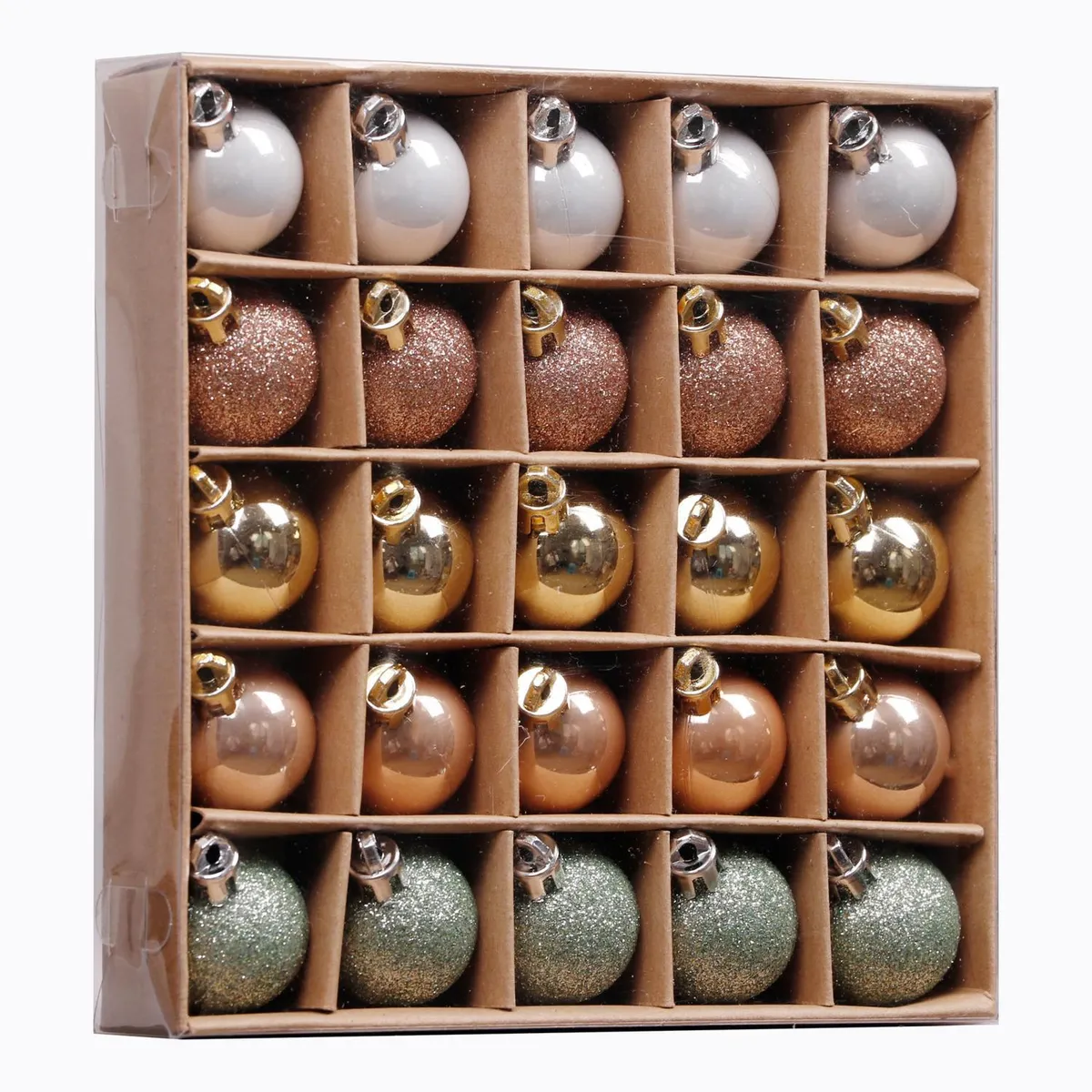 DEAR SANTA - Set 25 esferas 3 cm