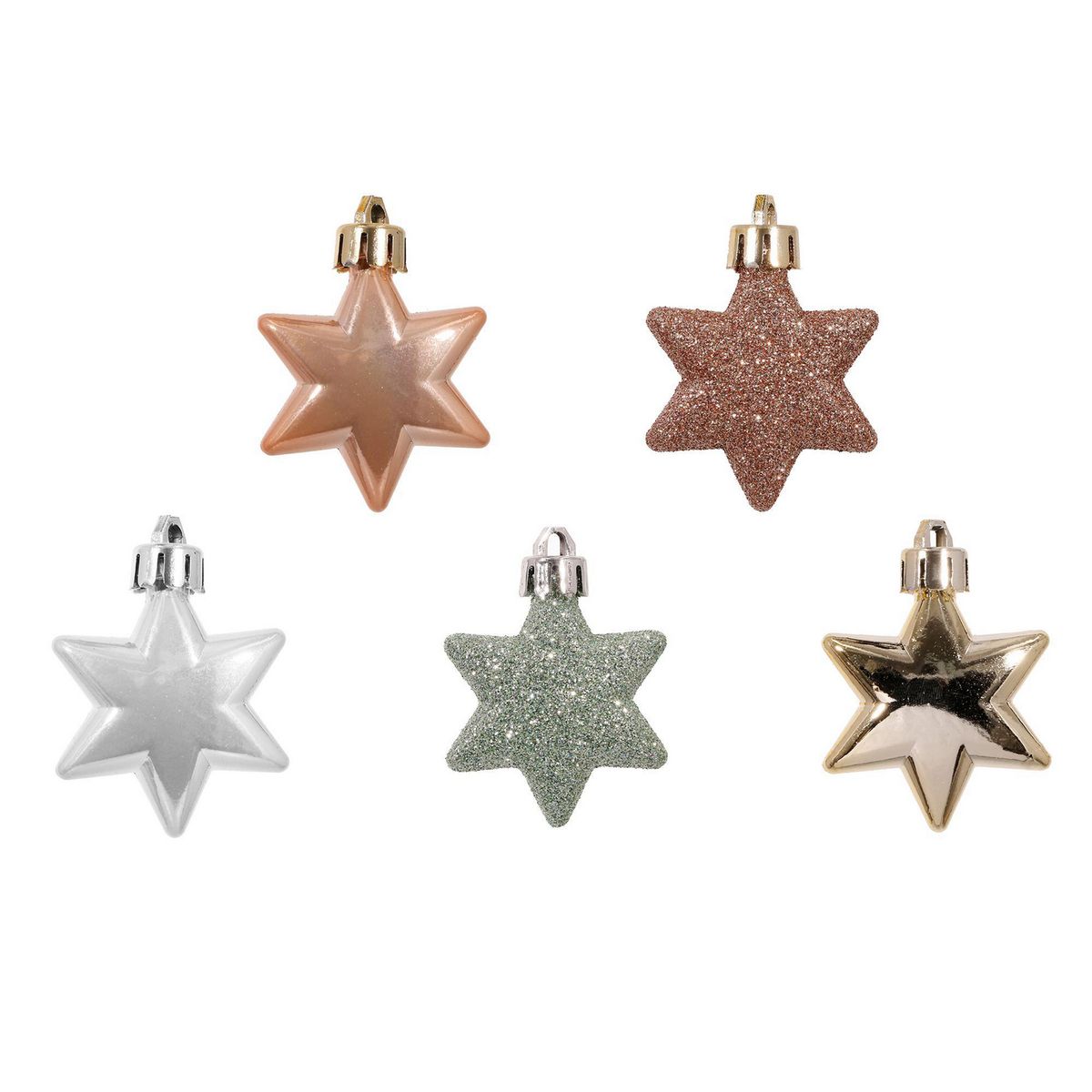 DEAR SANTA - Set 9 estrellas 5 cm