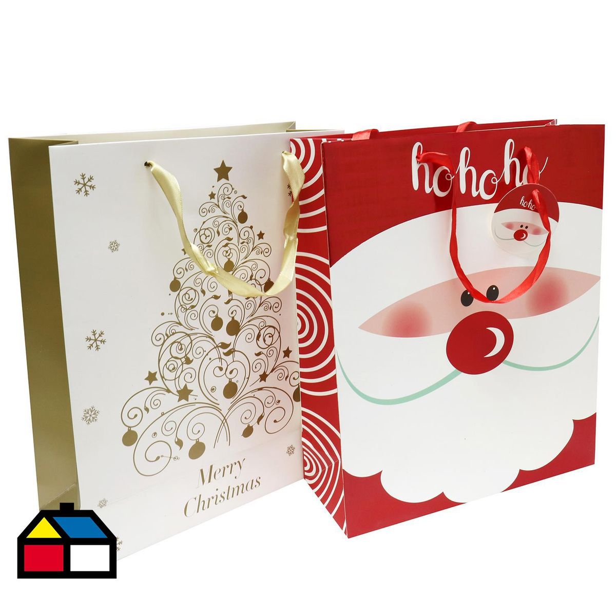 DEAR SANTA - Bolsa de regalo grande 25x32x10 cm