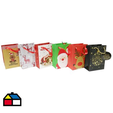 Bolsa de regalo chica 12x16x6,5cm