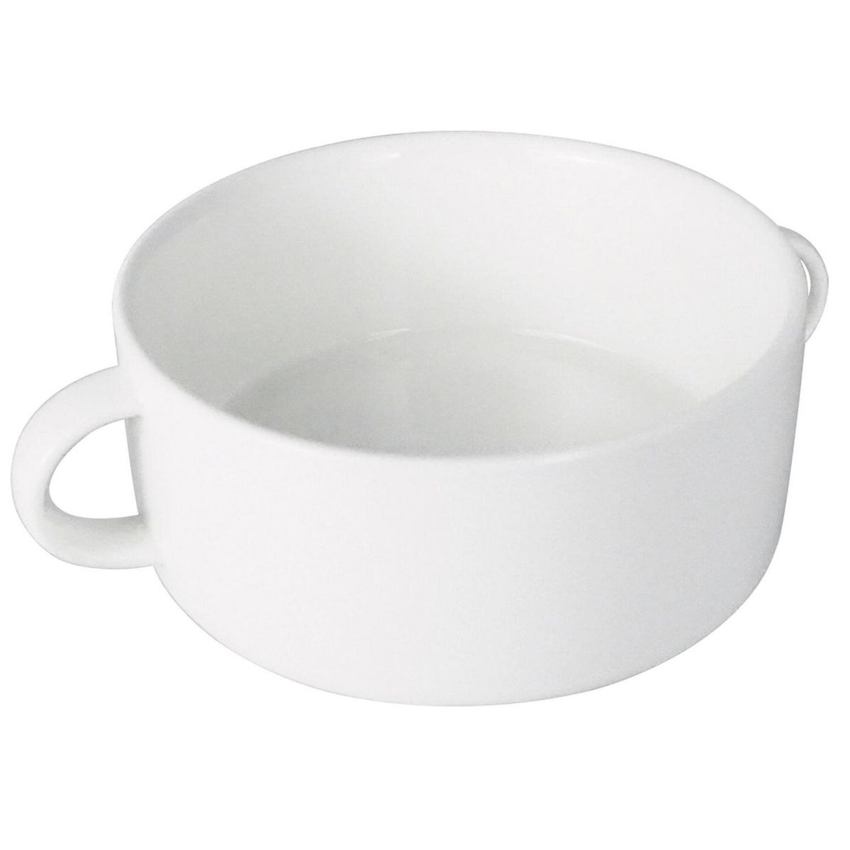 JUST HOME COLLECTION - Bowl Con Asas Just Home Collection Blanco 300 Ml Redondo