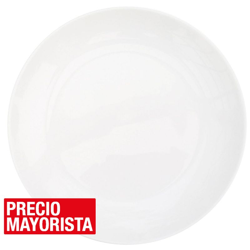 JUST HOME COLLECTION - Plato te blanco redondo
