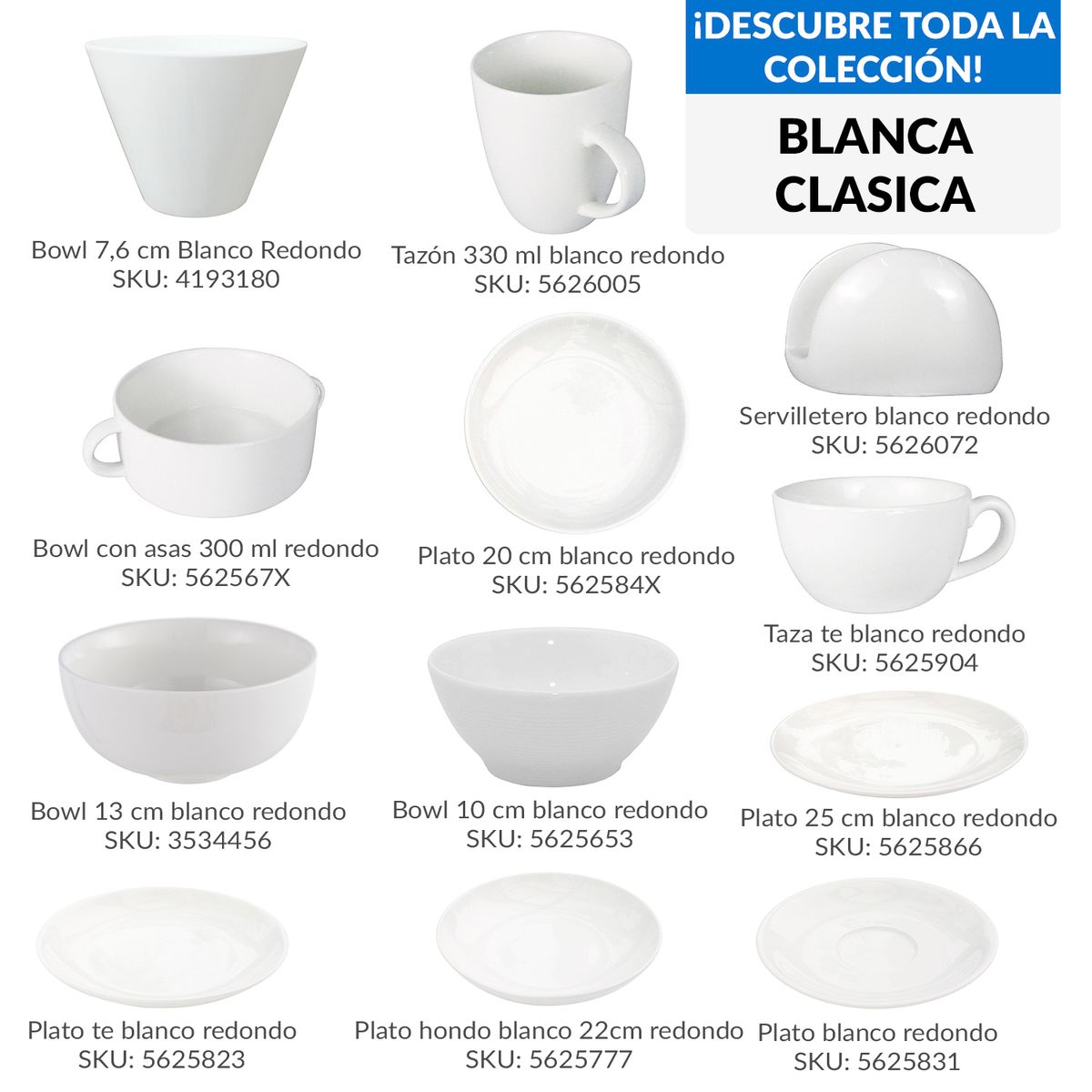 JUST HOME COLLECTION - Servilletero Redondo Just Home Collection Blanco Nórdico