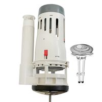 Válvula Descarga Dual Con Botón Inodoro One Piece