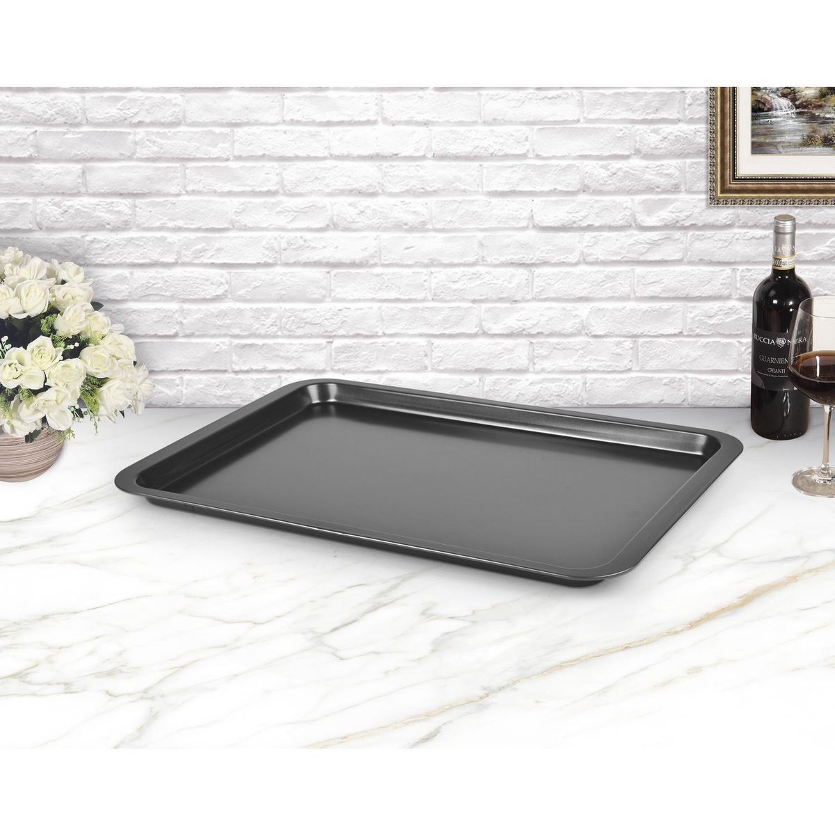 JUST HOME COLLECTION - Bandeja 43x29 cm antiadherente