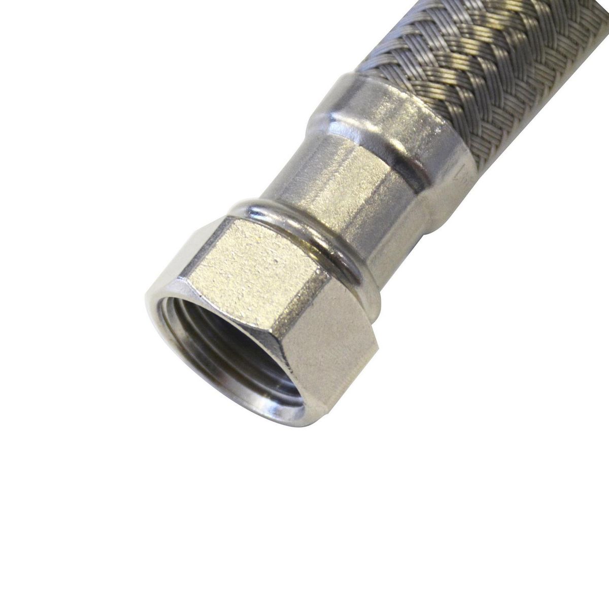 STRETTO - Flexible calefón 1/2" 20 cm HI-HE