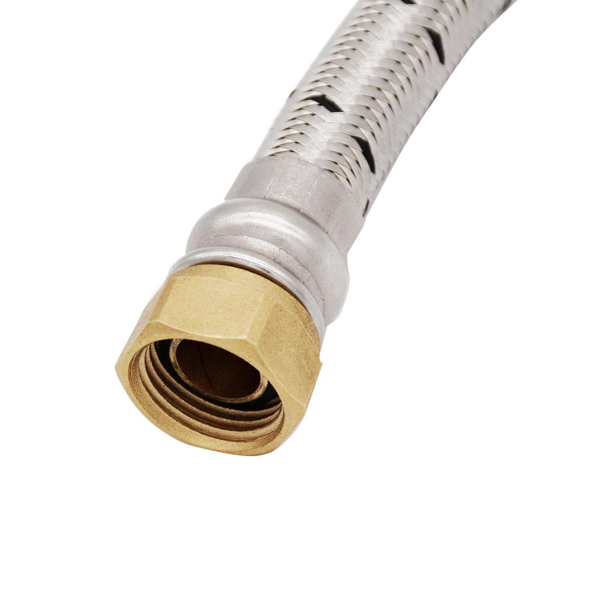 STRETTO - Flexible calefón 1/2" 40 cm HI-HI