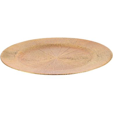 Base plato texturado concentr 33 cm