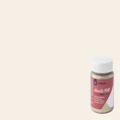 PINTURAS LA PAJARITA - Pintura acabado metalizado 75 ml champagne