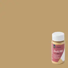 PINTURAS LA PAJARITA - Pintura acabado metalizado 75 ml dorado
