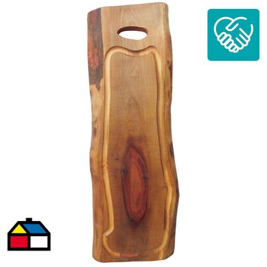 Tabla cortar de madera 80 cm