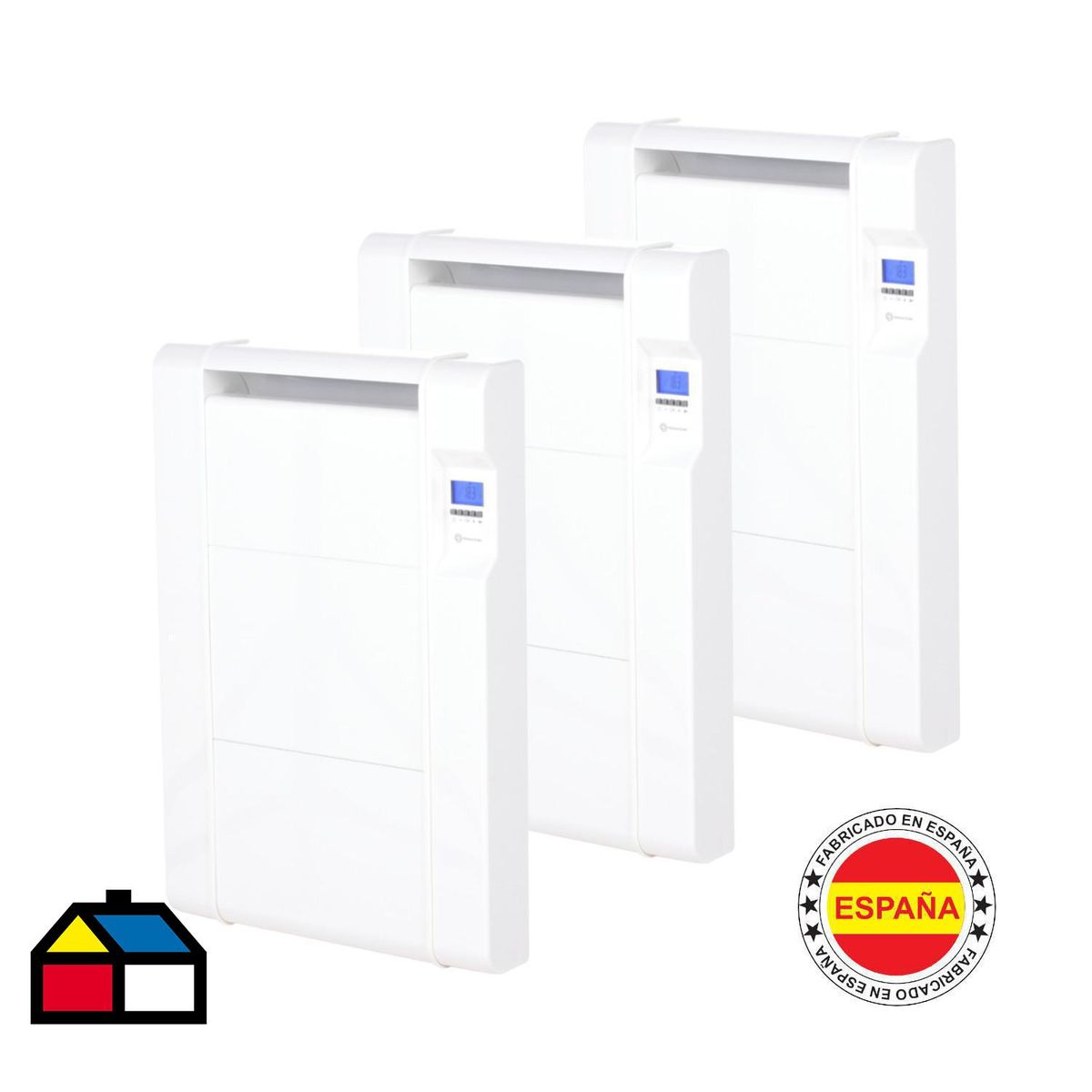 PRIMATERM - Pack 3 Radiador convector cerámico 750W