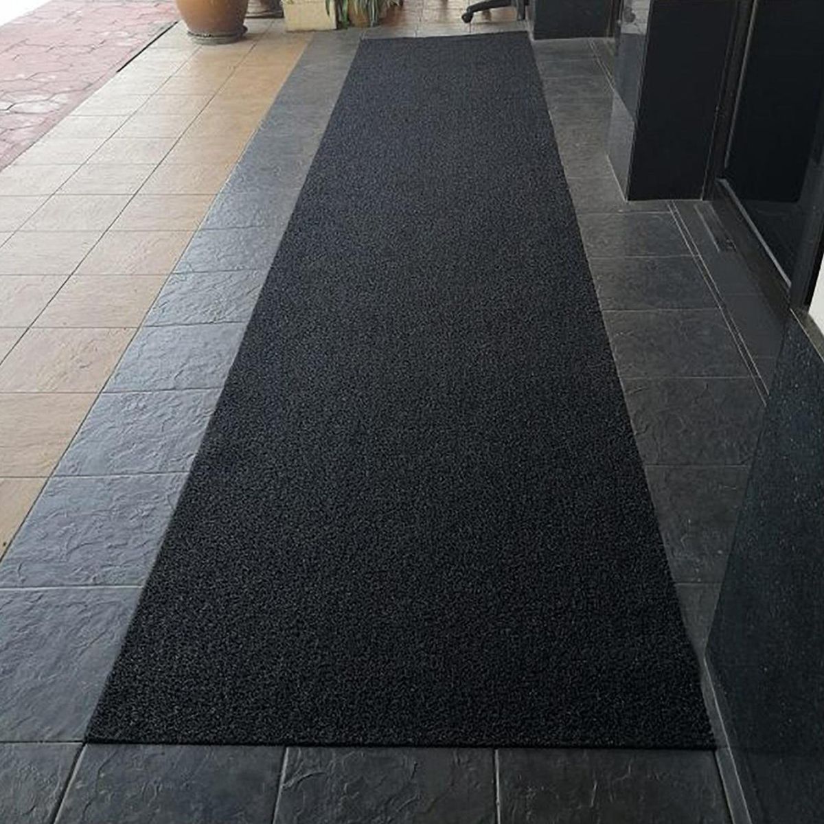 DIB - Limpiapiés comfort mat negro rollo 14,64 m2