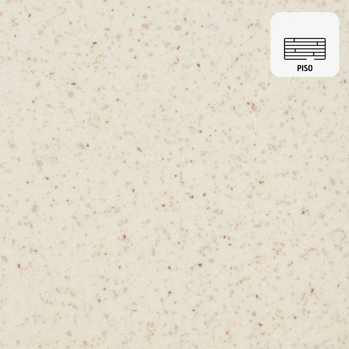 DIB - Piso vinílico granito blanco rollo 60 m2