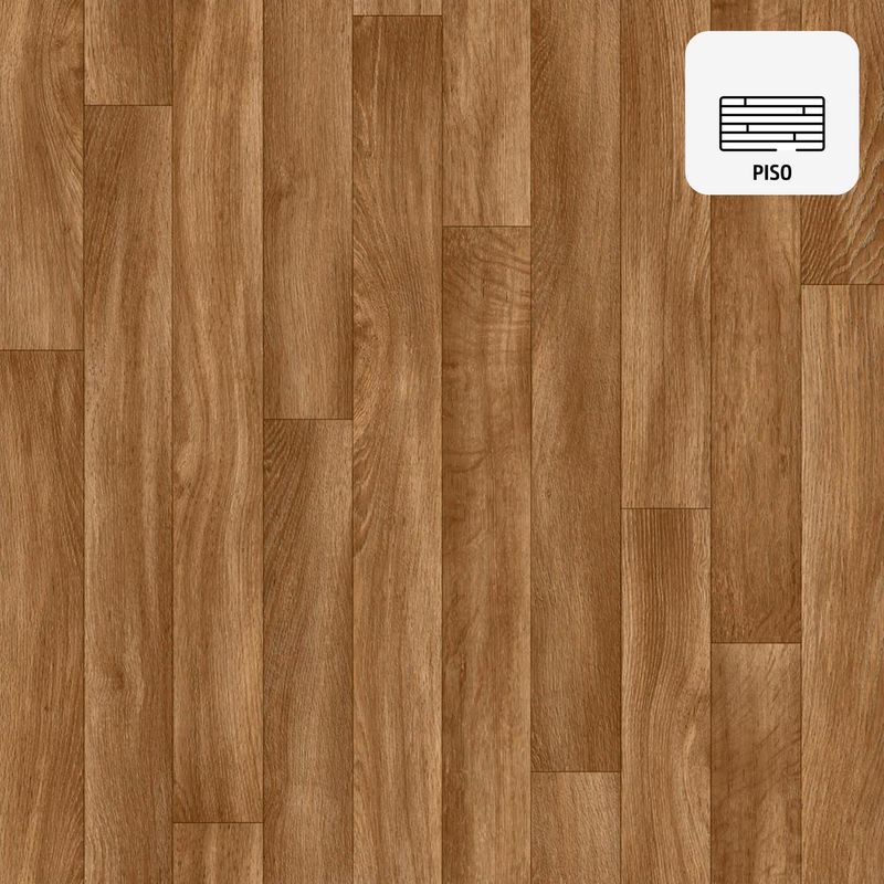 DIB - Piso vinílico oak plank rollo 64 m2