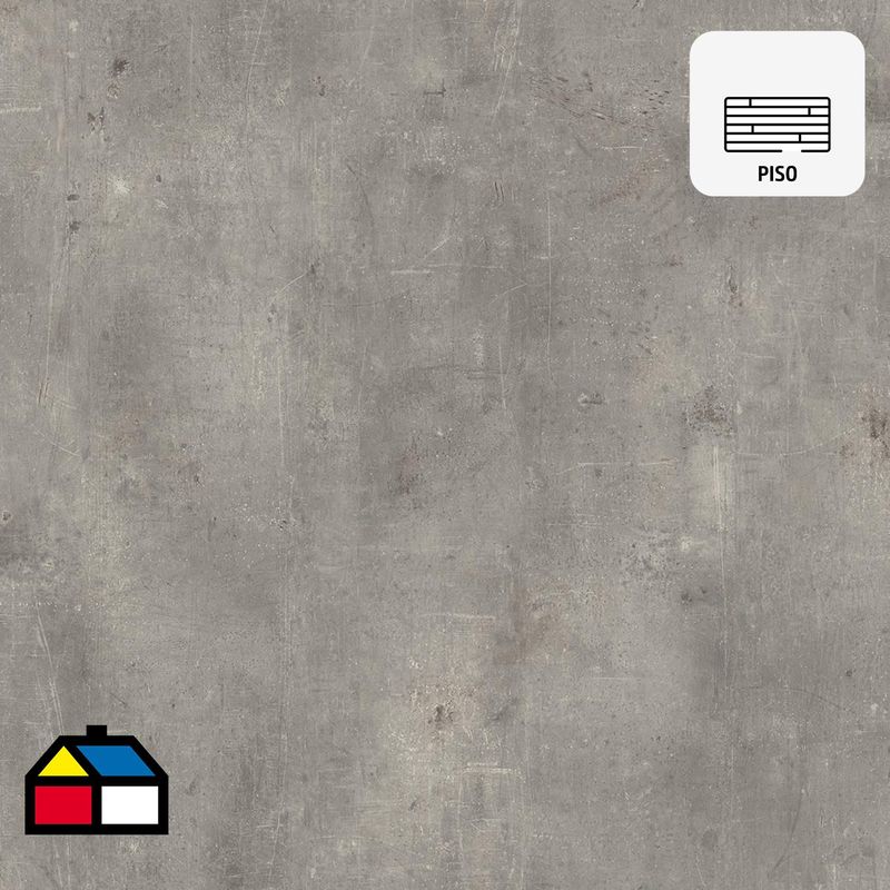 DIB - Piso vinílico zinc rollo 64 m2