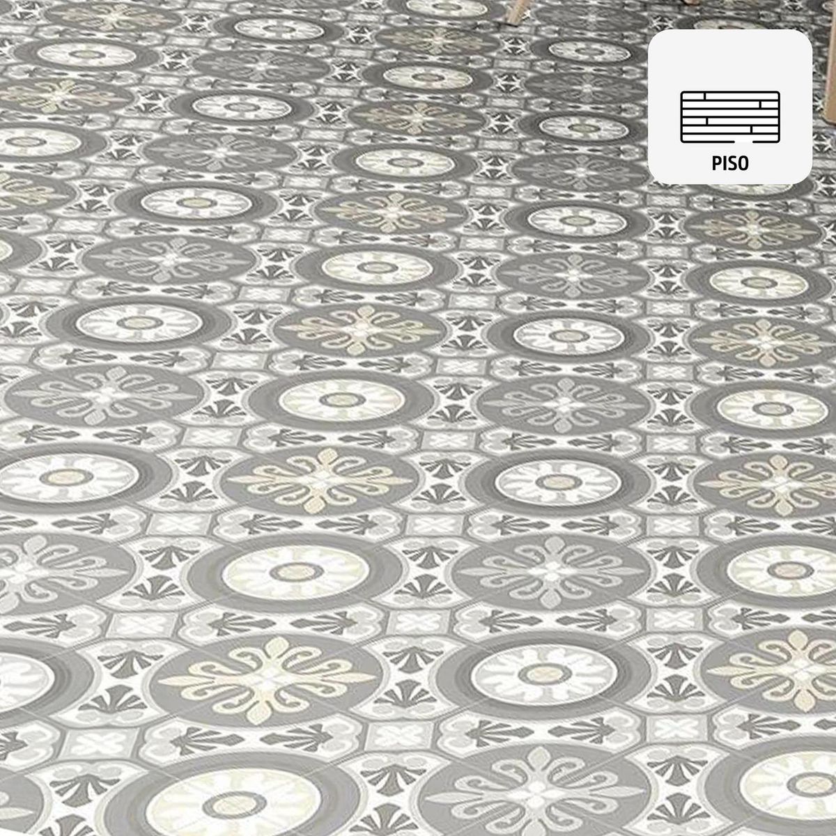 DIB - Piso vinílico lagos rollo 64 m2