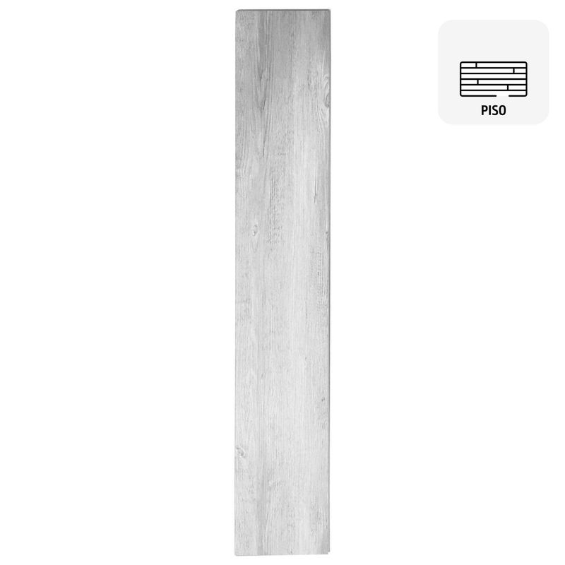 DIB - Piso Vinílico 5 mm 22x122 cm Spc comfort Ceniza 2.68 m2