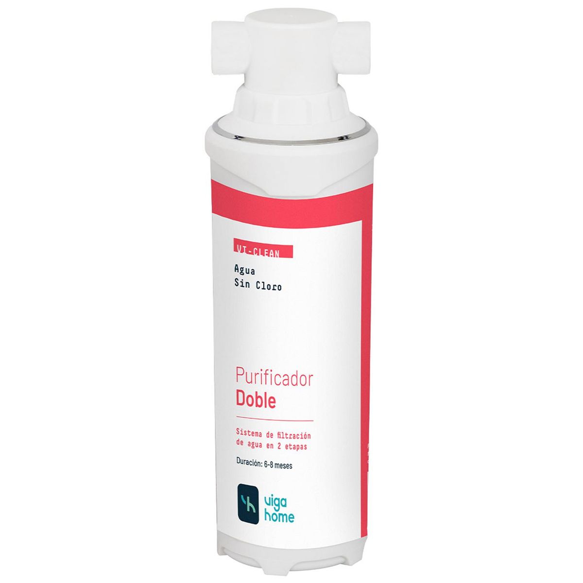 VIGAHOME - Filtro purificador de agua 2 etapas