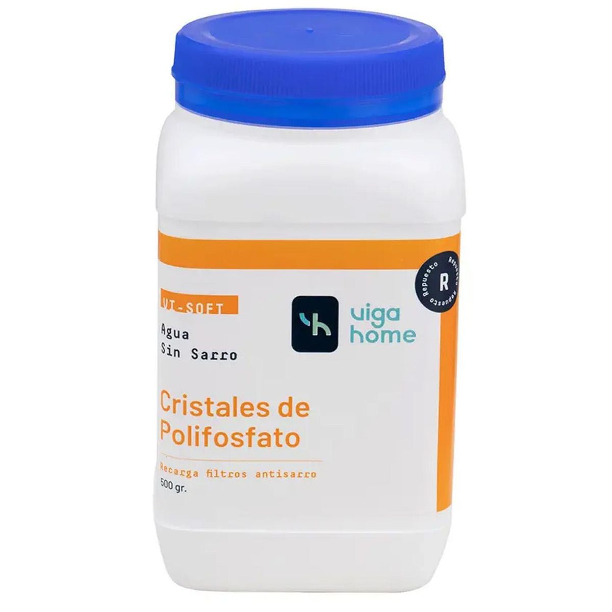 VIGAHOME - Cristales De Polifosfato Repuesto Filtro Antisarro 500 Gr