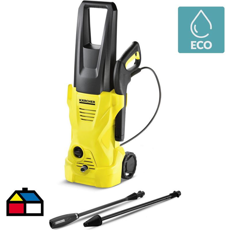 KARCHER - Hidrolavadora Eléctrica 1600 W 110 Bar K2