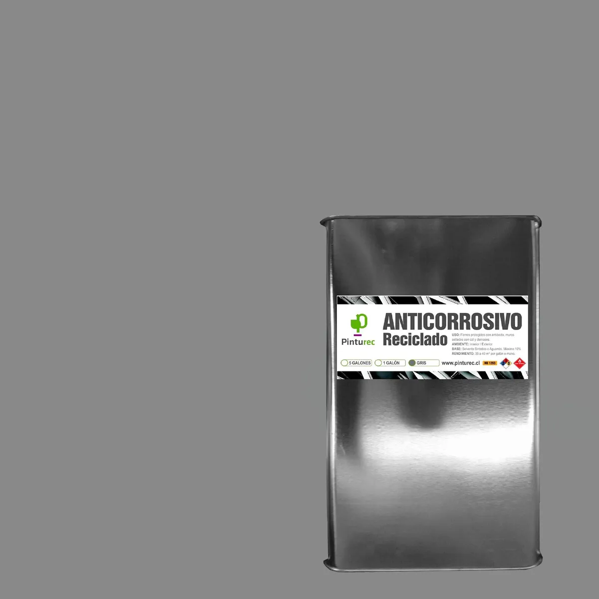 PINTUREC -  5 galón(es) Mate Gris