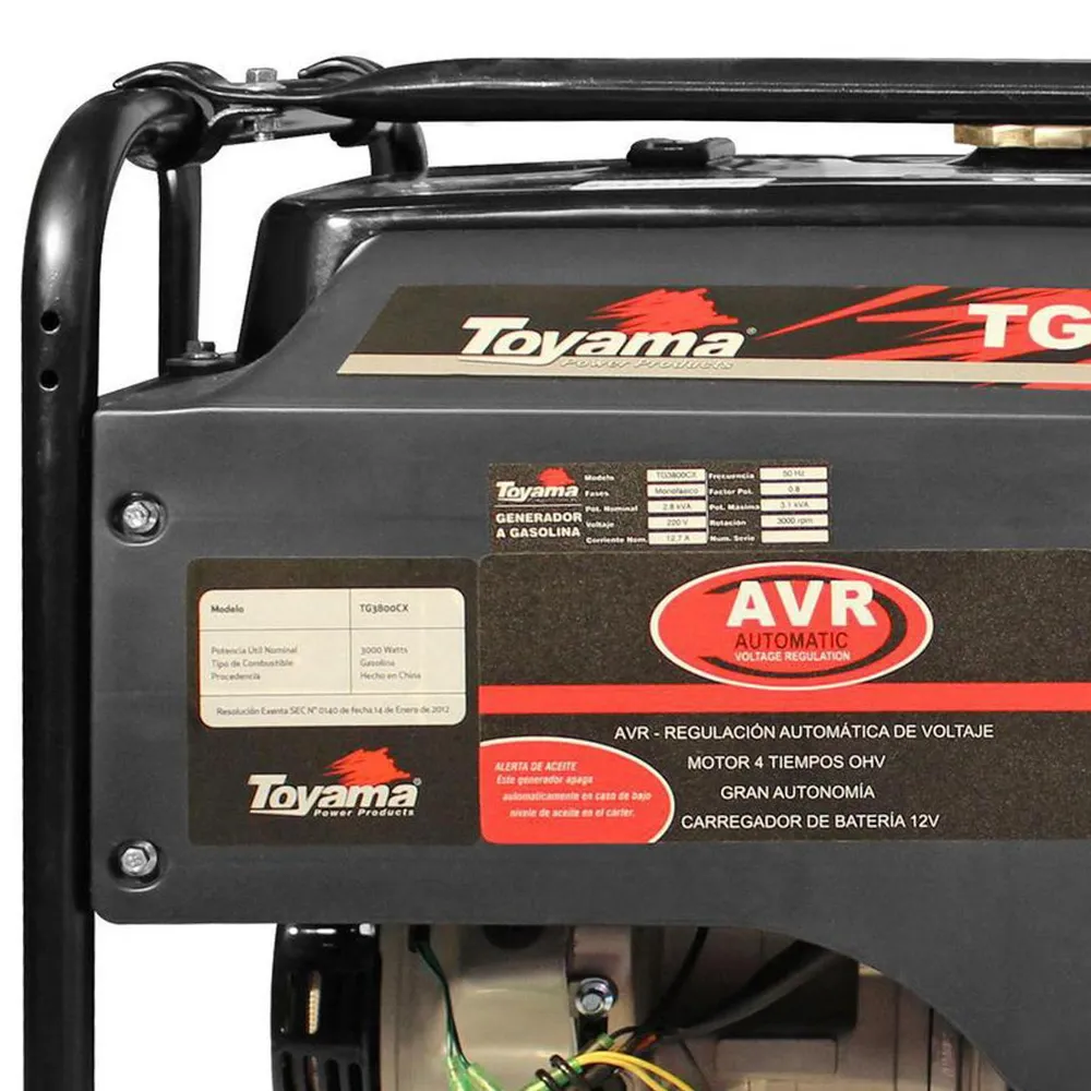 Toyama TG3800CX Gasolina, foto 4