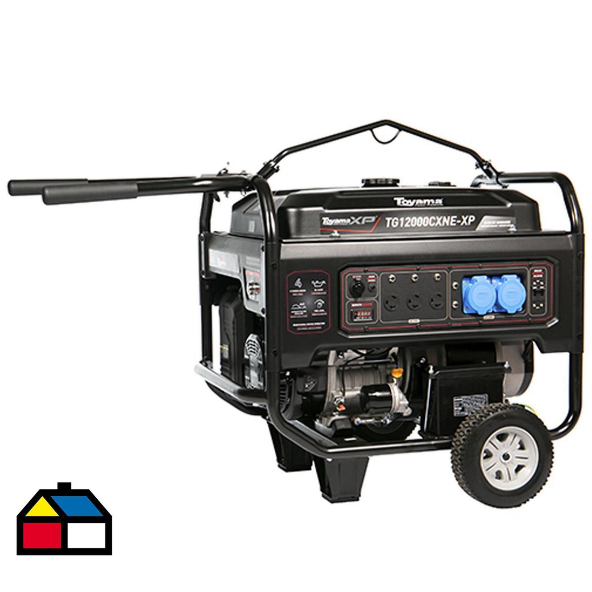 TOYAMA - Generador Eléctrico a Gasolina Partida Eléctrica 9500 W 48 l