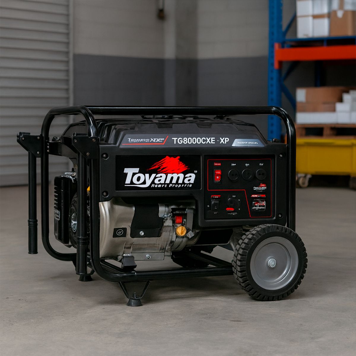 TOYAMA - Generador Eléctrico a Gasolina Partida Eléctrica 7000 W 25 l