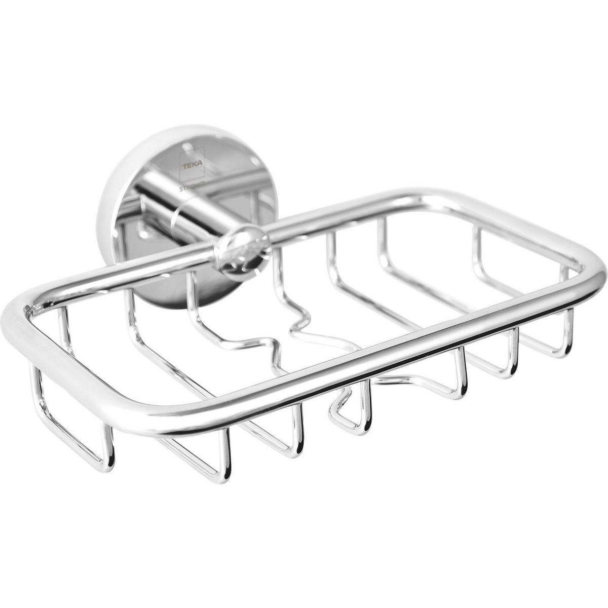 TEKA STROHM - Jabonera de rejilla metal cromado