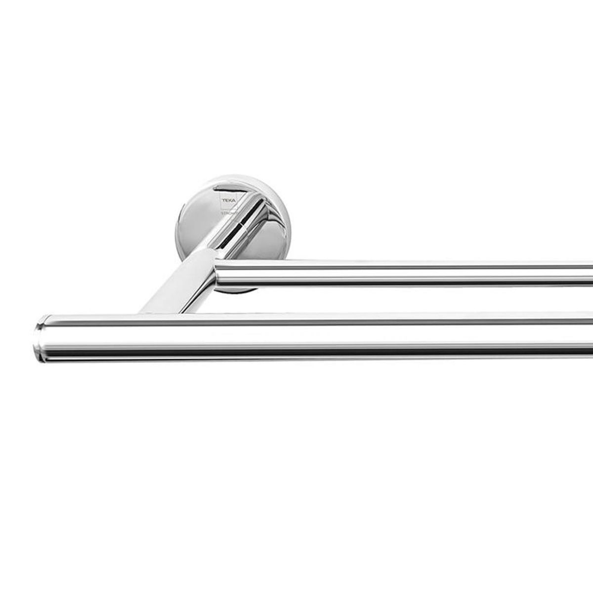 TEKA STROHM - Toallero barra doble 60 cm metal cromado
