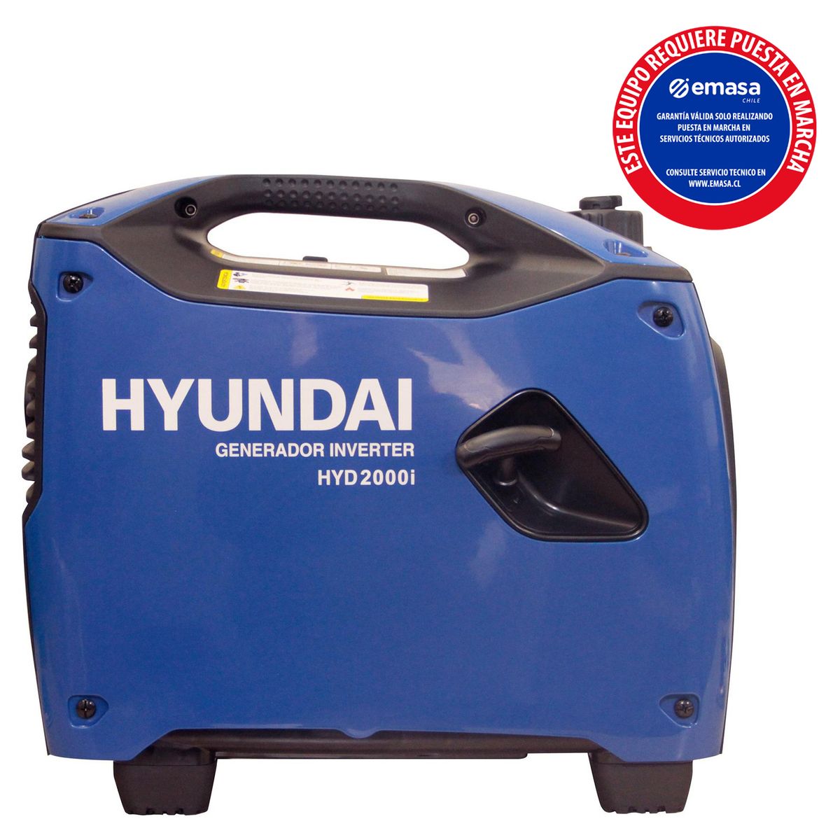 HYUNDAI - Generador Eléctrico a Gasolina Partida Manual 2000 W 4.5 l