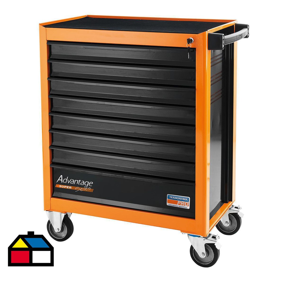 GENERICO - Carro porta herramientas 100x84,8x46 cm 8 cajones