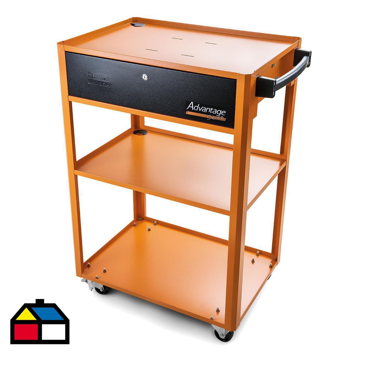 TRAMONTINA - Carro multiuso para computador 115x77x55 cm