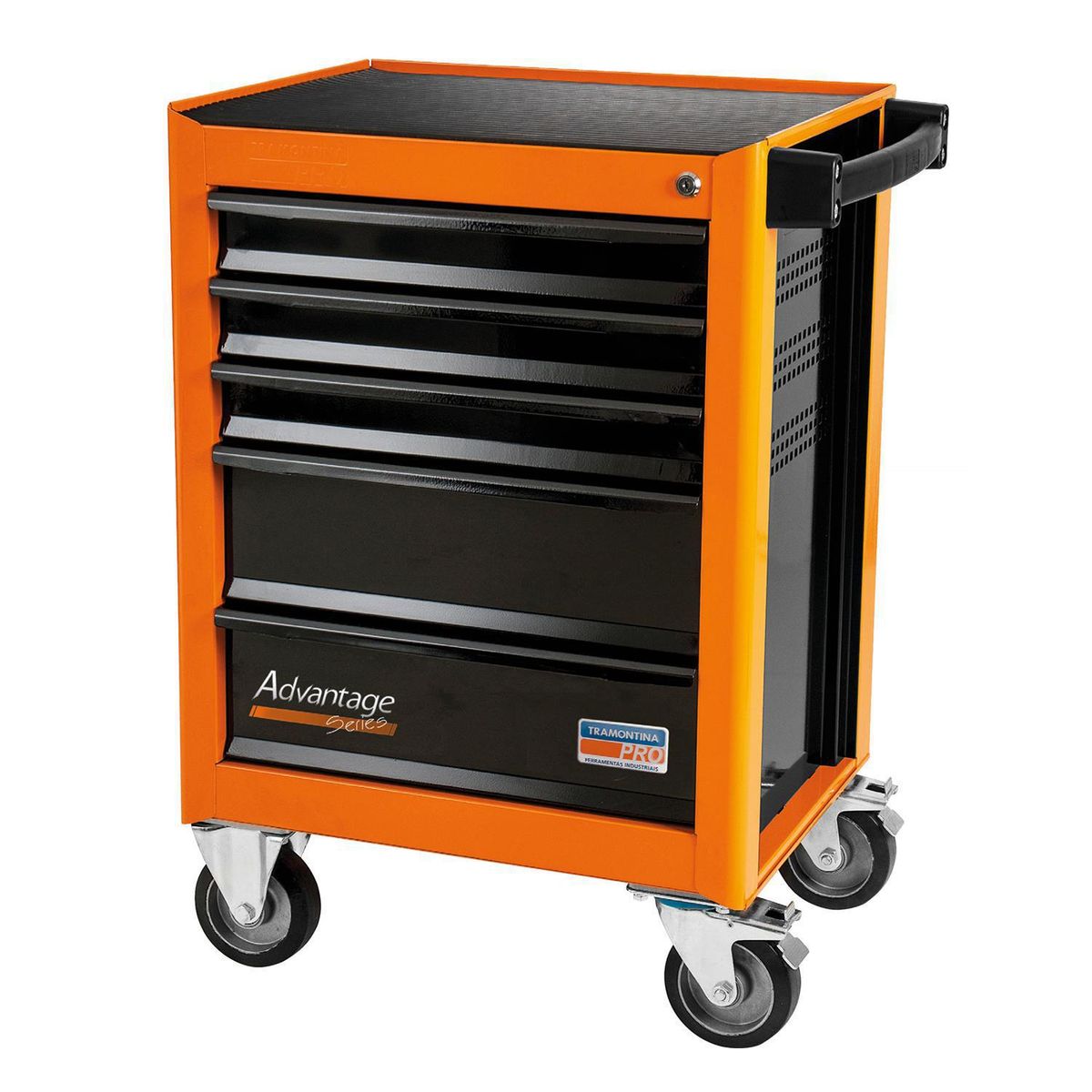 GENERICO - Carro con herramientas 85,1x65x46 cm 5 cajones