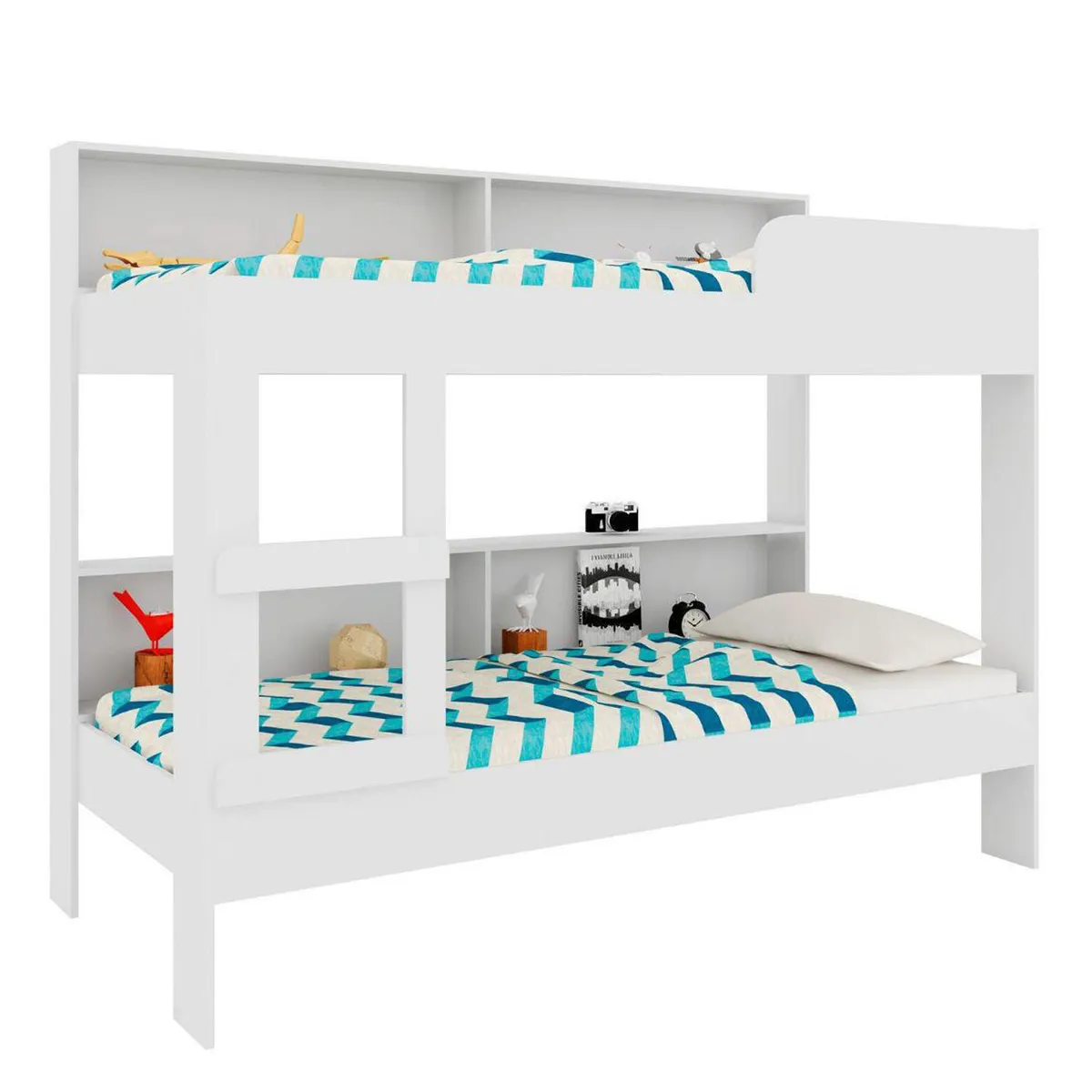 HOGA - Camarote Miami blanco 160x195x108 cm