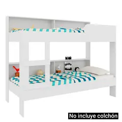 HOGA - Camarote Miami blanco 160x195x108 cm